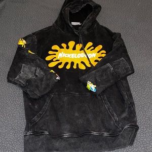 Nickelodeon Black Sweater. Size Medium in men.